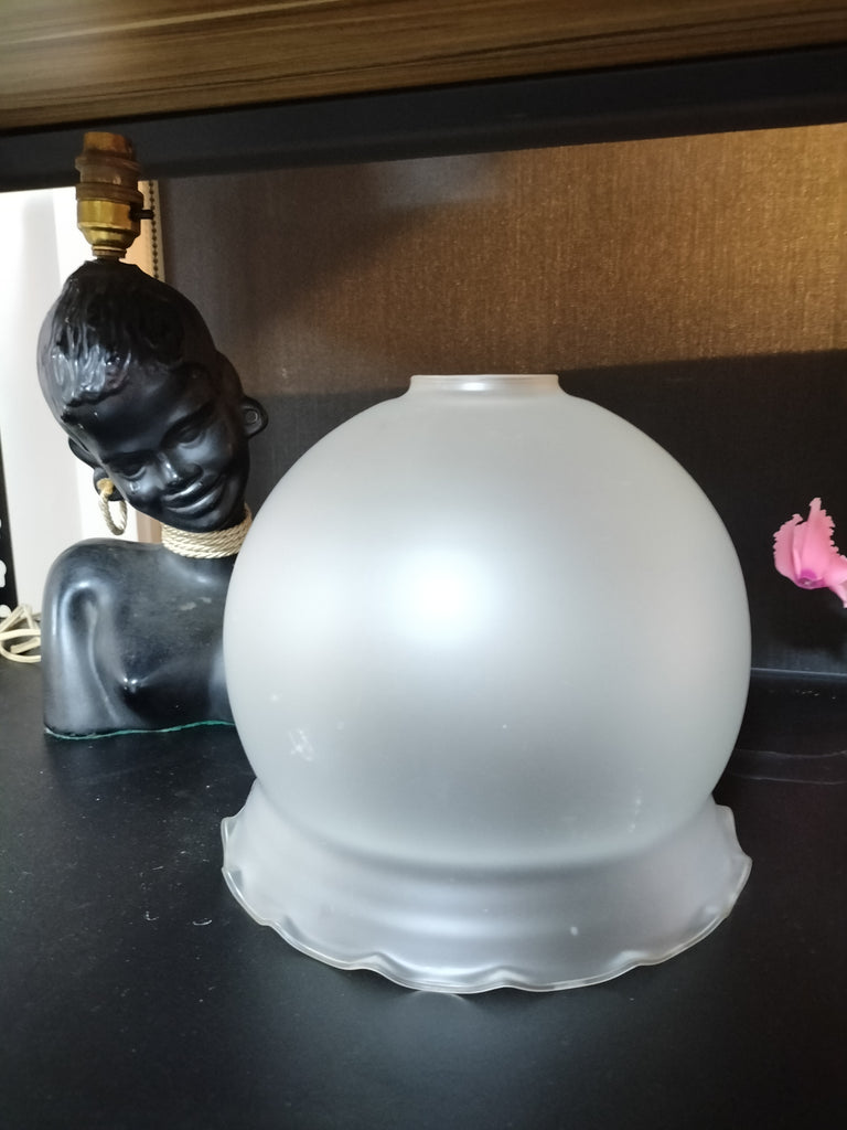 Medium size Frosted Shade.  FS6