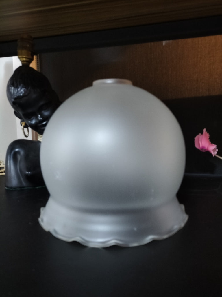 Medium size Frosted Shade.  FS6