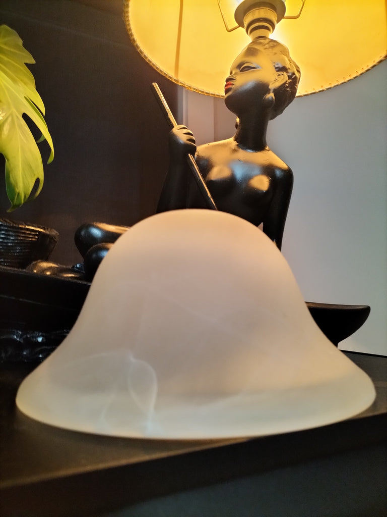White Marble Style Shade.    MS 12