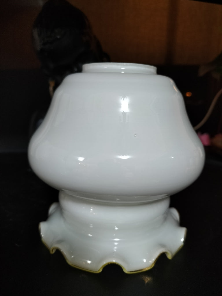 White Shade with Yellow and Gold G9