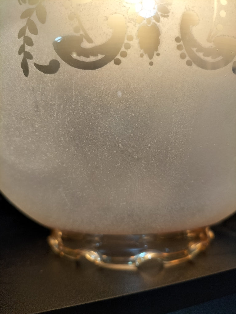 Large Frosted Globe.   FG11