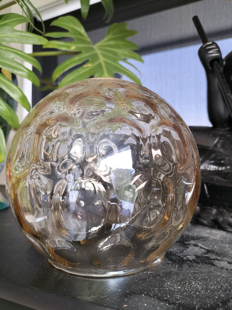 Small Amber Globe.  G1