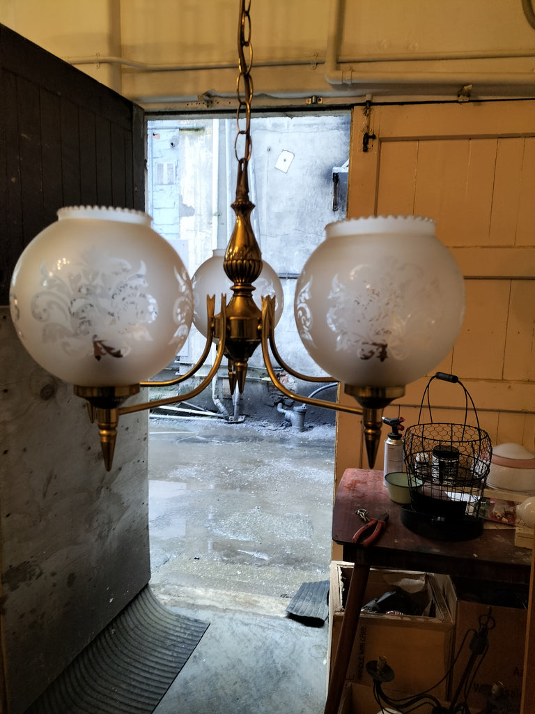 Five Arm Chandelier. ba15