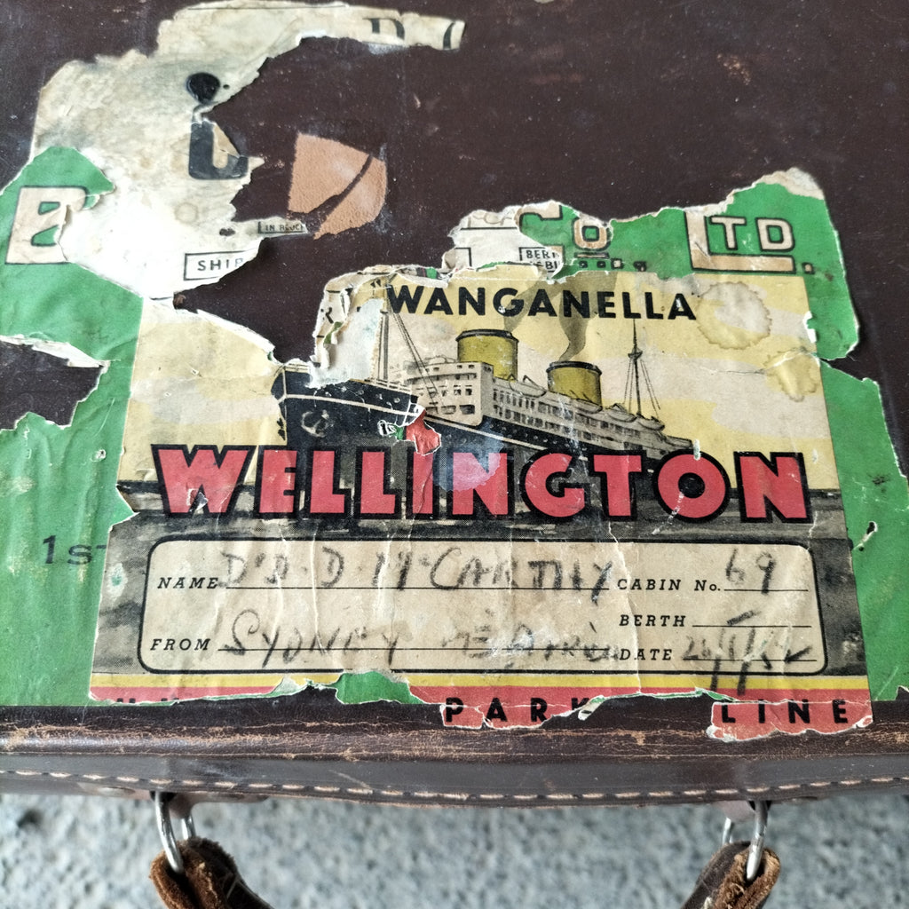 Vintage Australian Suitcase