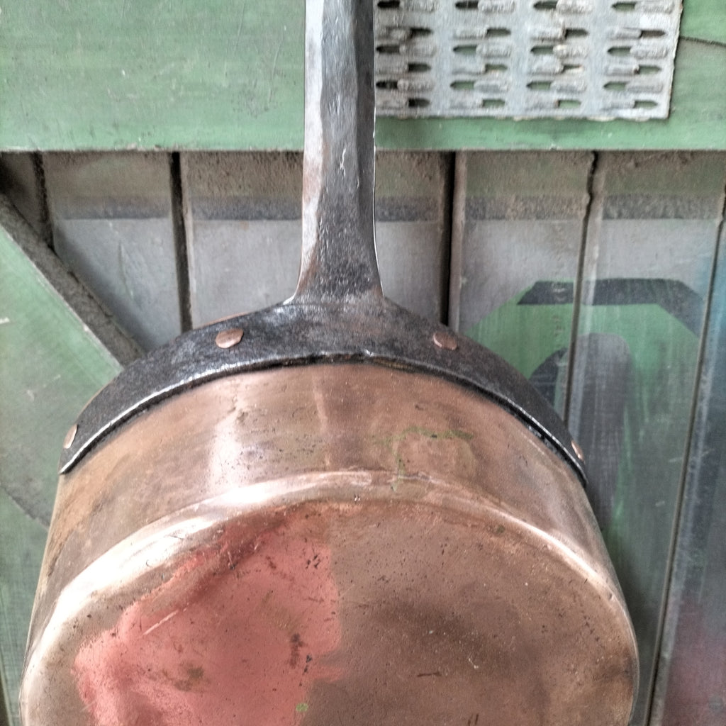 French Vintage Copper Pot  M120