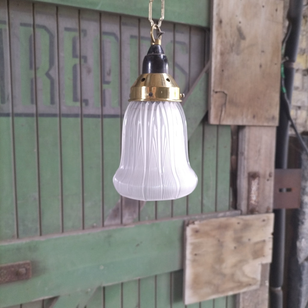 Older Style Holophane Pendant. OS4