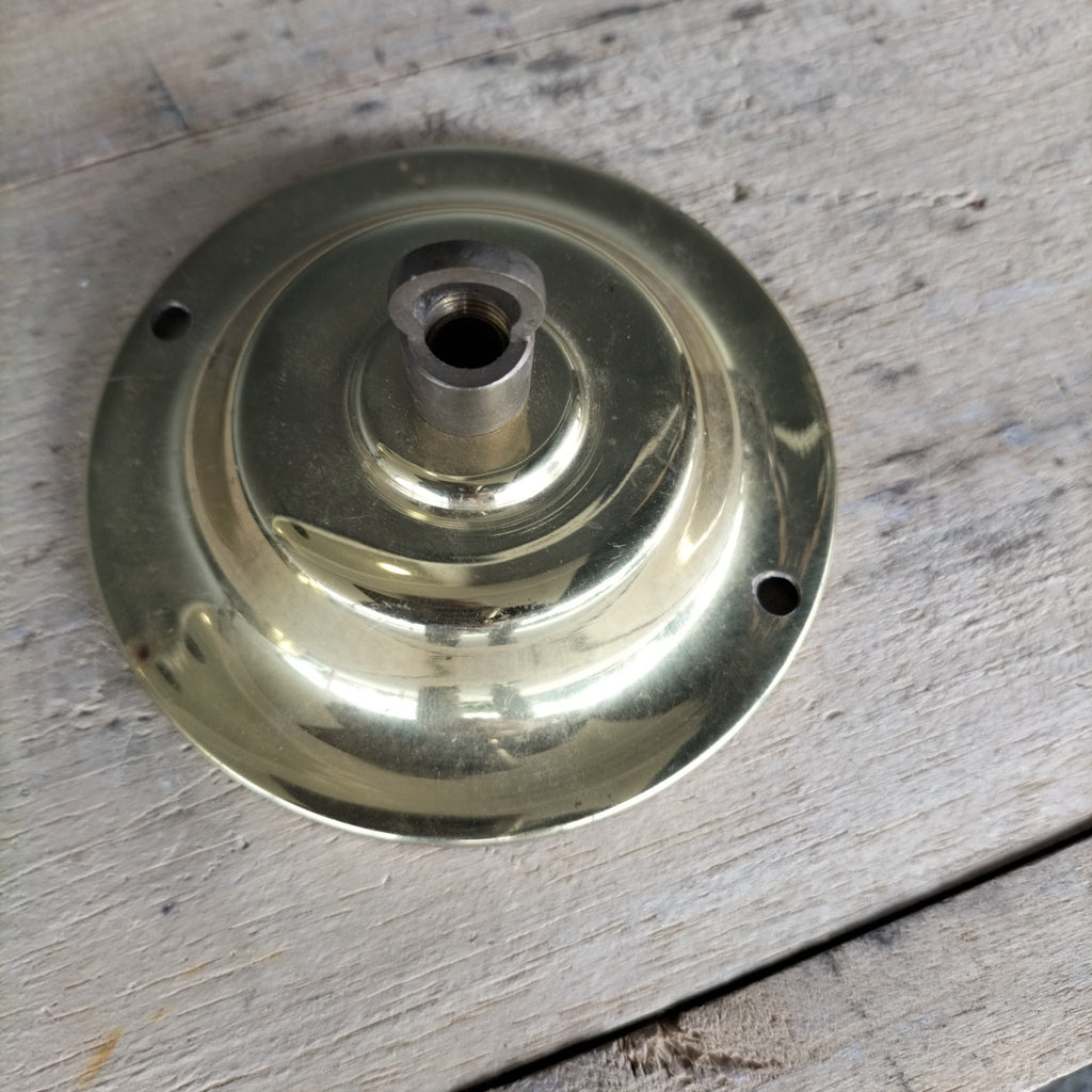 Brass Plated Ceiling Rose small