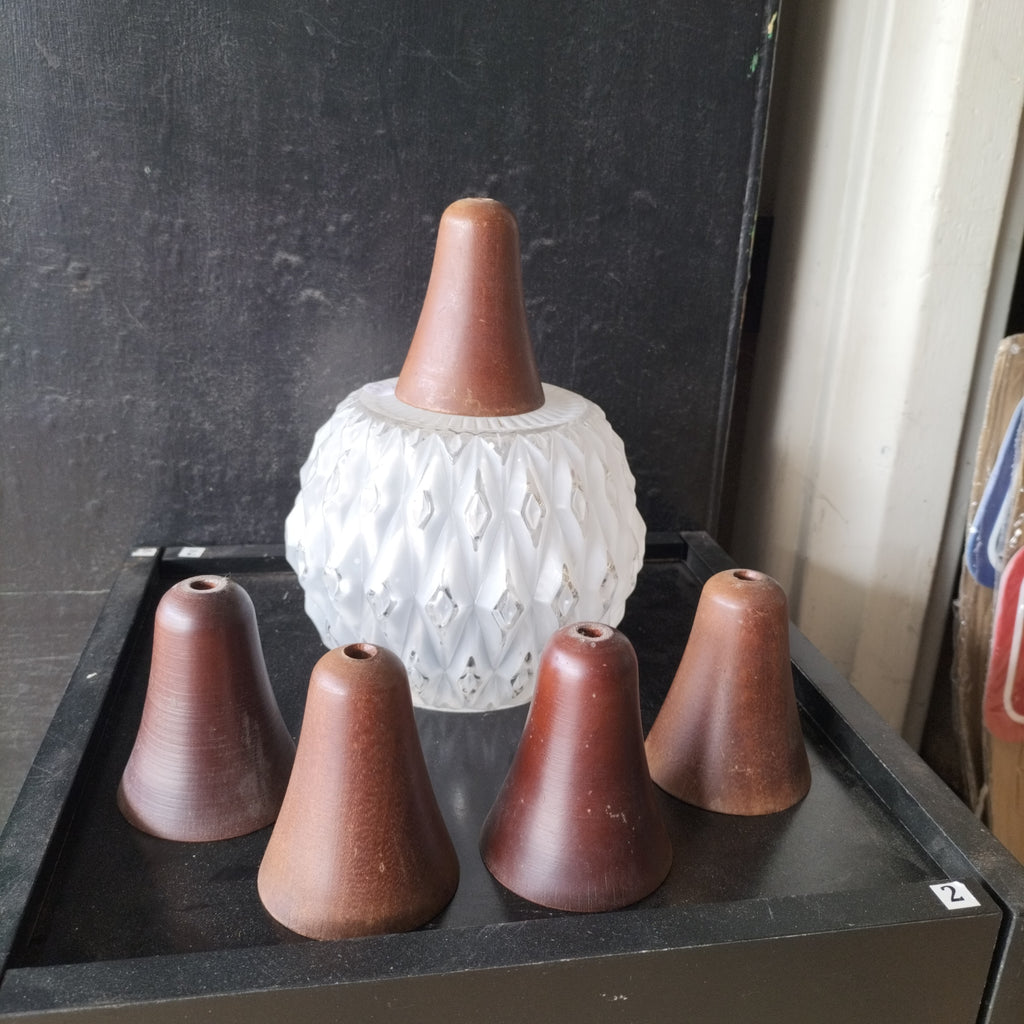 Retro wooden additions for funky look .   WW2