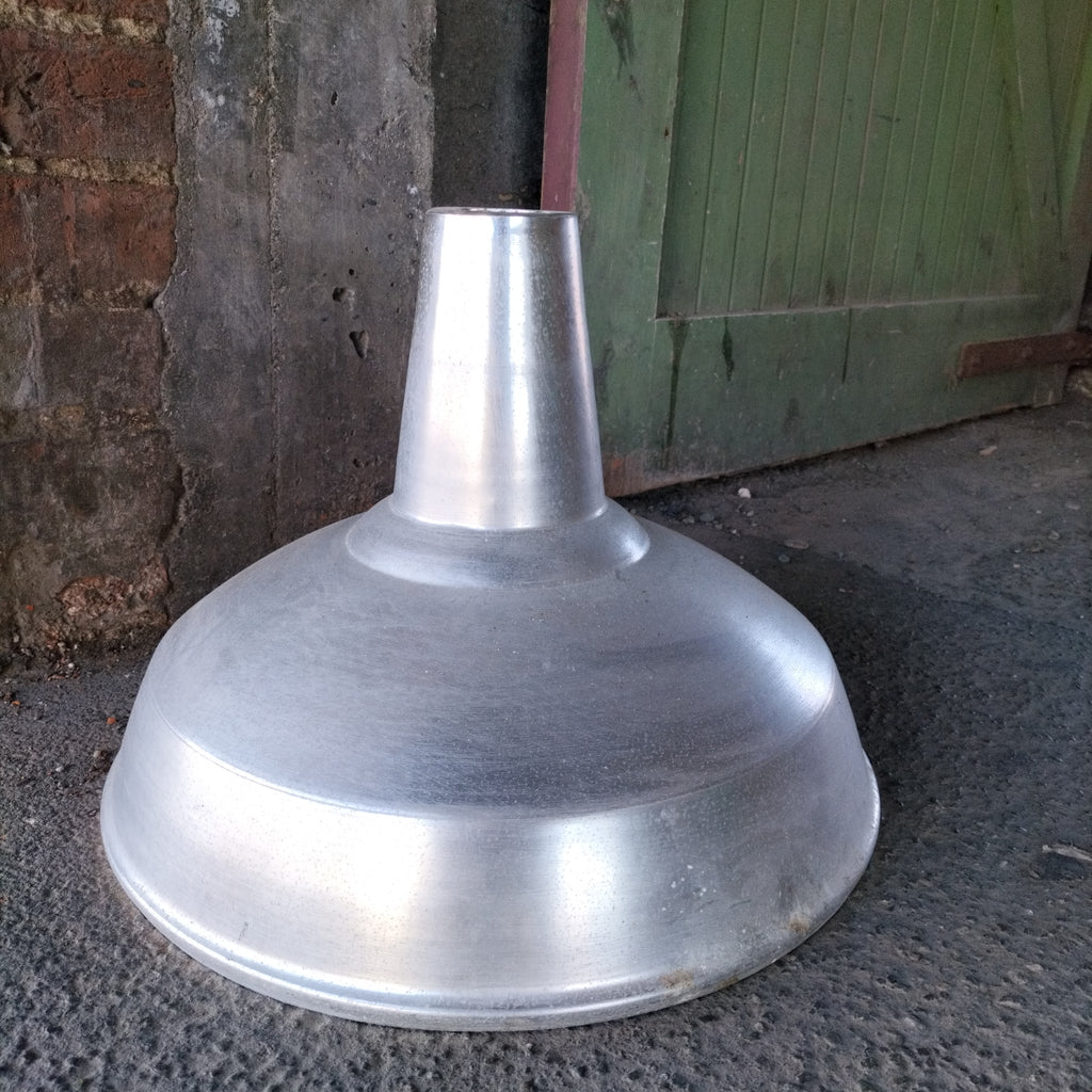 Large Aluminium Industrial Shade.  ADF