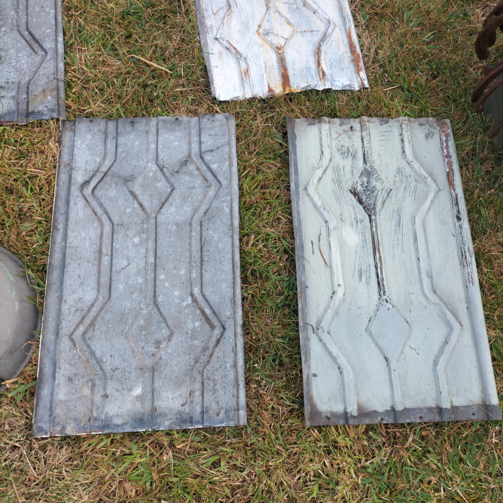 FRENCH Dunkirk Pressed Tin Panels