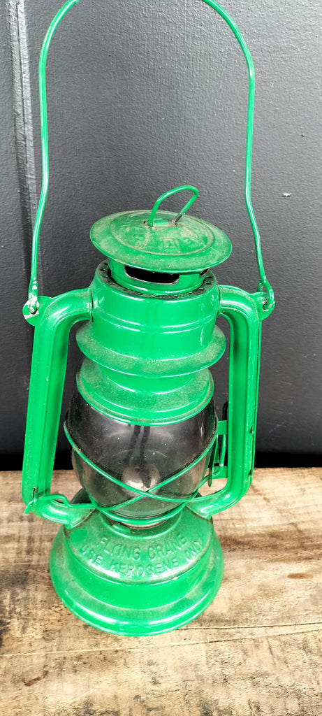 Green Flying Crane Lantern