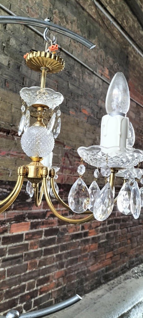 Five Arm  Ceiling Attached Chandelier   ZA9