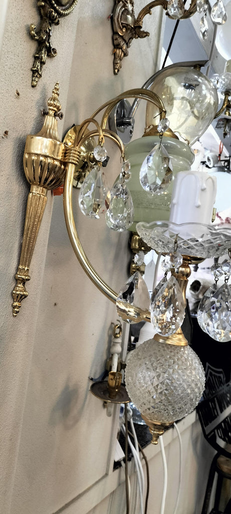 Pretty Crystal Wall Light        WL88