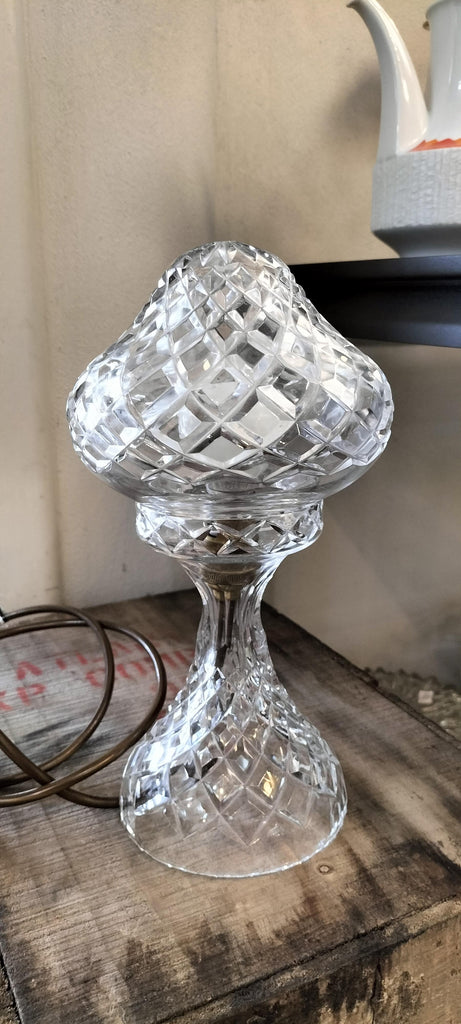 Crystal Cut Table Lamp