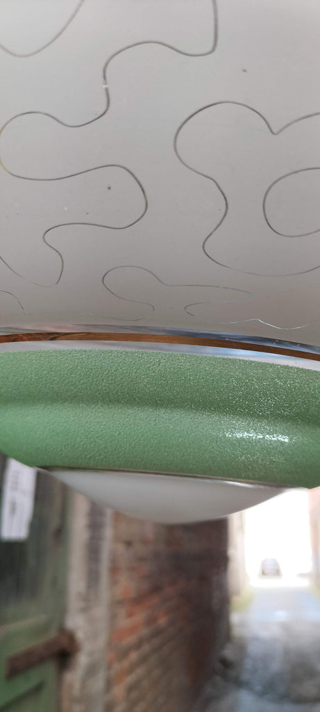 1950's Mid Century UFO Green     FU1