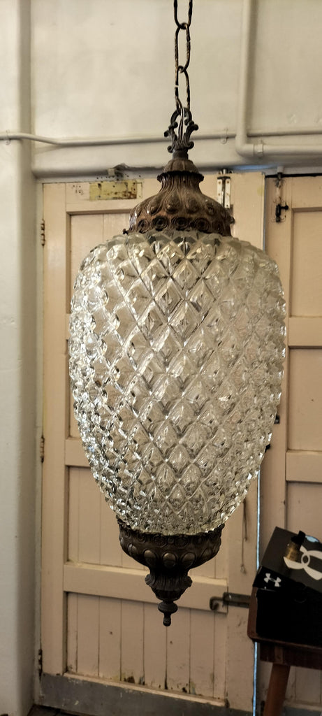 Outstanding Large Pineapple Swag Lamp. SL19