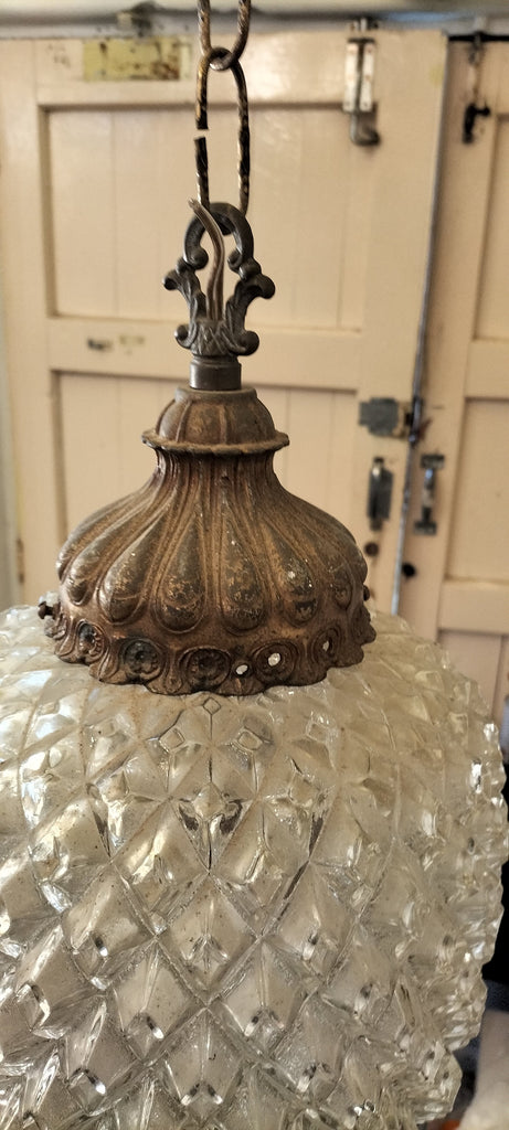 Outstanding Large Pineapple Swag Lamp. SL19