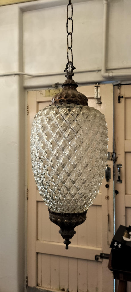 Outstanding Large Pineapple Swag Lamp. SL19