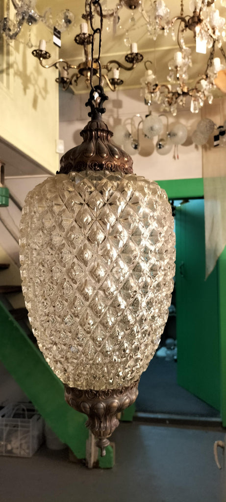 Outstanding Large Pineapple Swag Lamp. SL19
