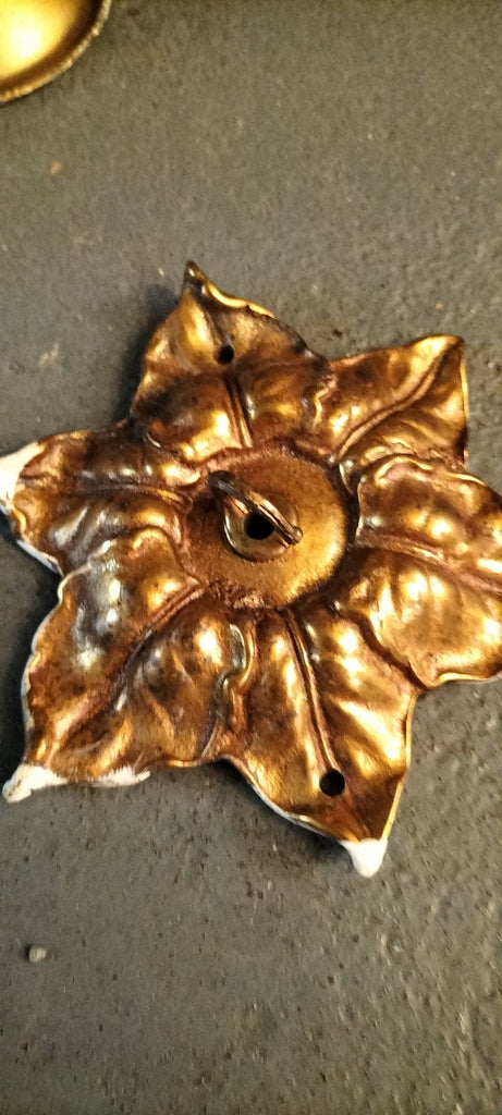 Early Brass  Ceiling Rose     CR9