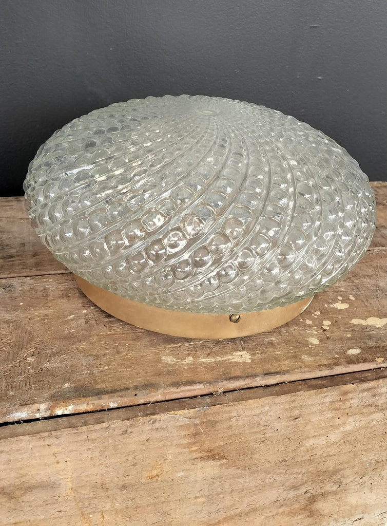 Glass Ceiling or Wall Light  Swirl Pattern       SP2
