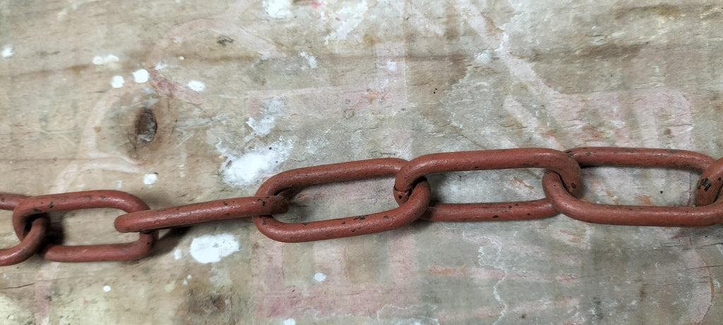 Chain Painted Rust Colour  43 cm           RC13