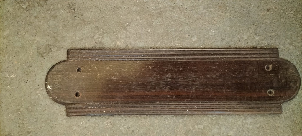 Art Deco  English Wooden Finger Plates   FP5