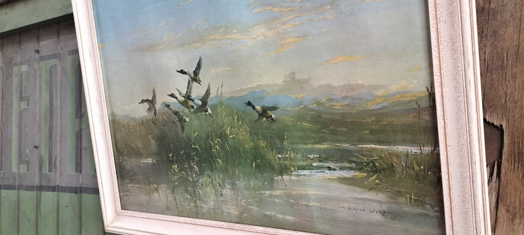 Mid Century   Print Ducks Vernon Ward