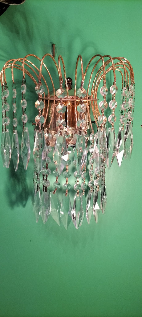 80s two tier Wall Lights