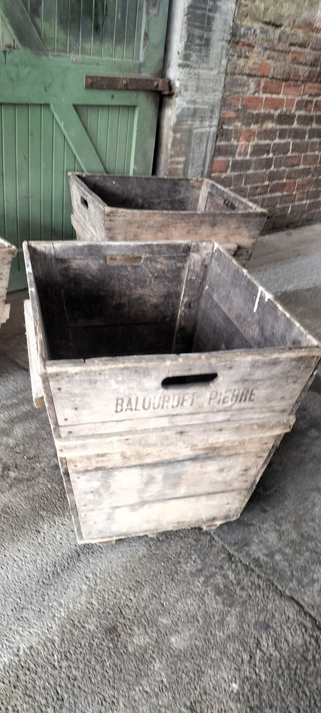 Large French Harvester Boxes