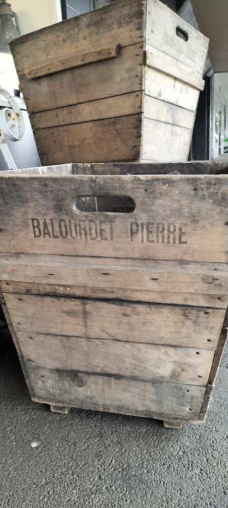 Large French Harvester Boxes