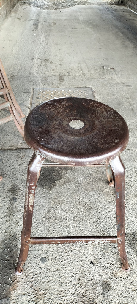 French Industrial Stool