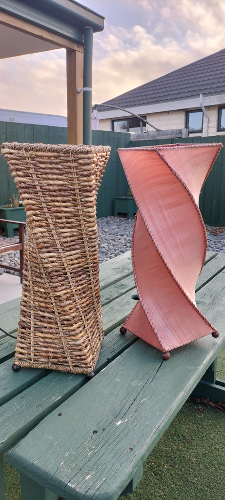 Faded Mid Century little Table Lamp.    FL2