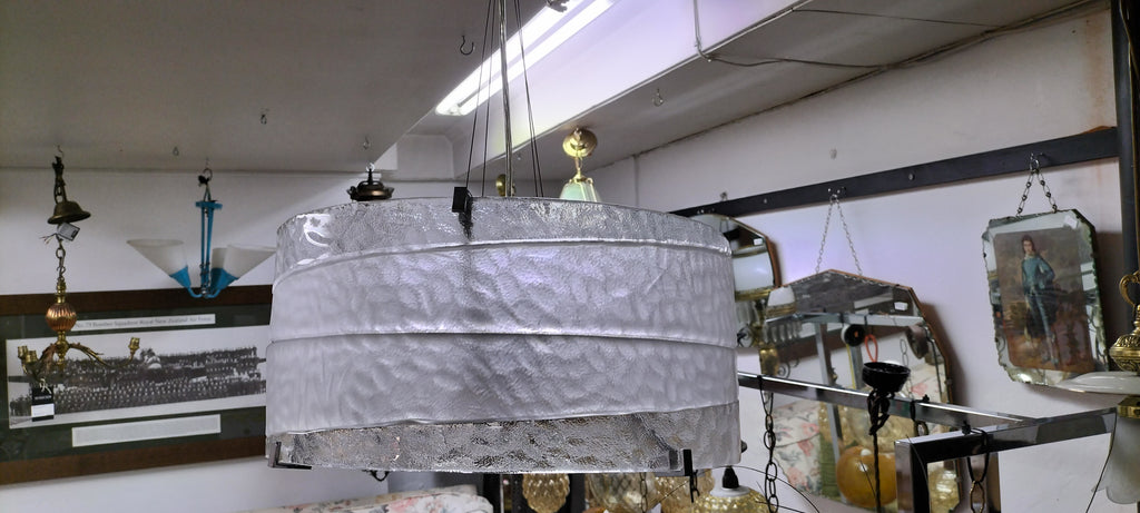 Italian Designer Large Pendant and two wall lights