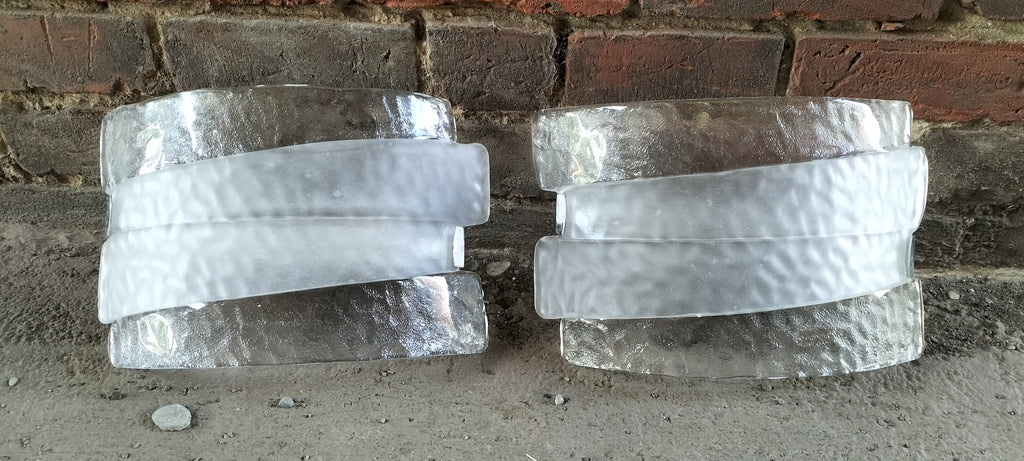 Italian Designer Large Pendant and two wall lights