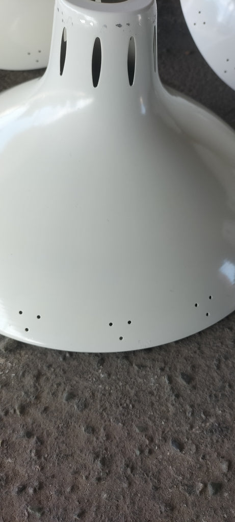 Retro Off White Tin Shade         TSS