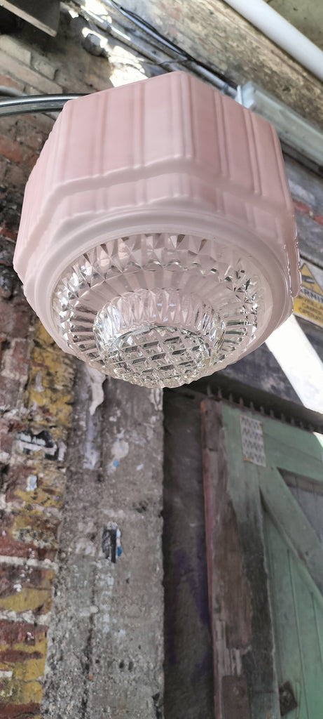 Art Deco Pink Shade with Diffuser   JM7