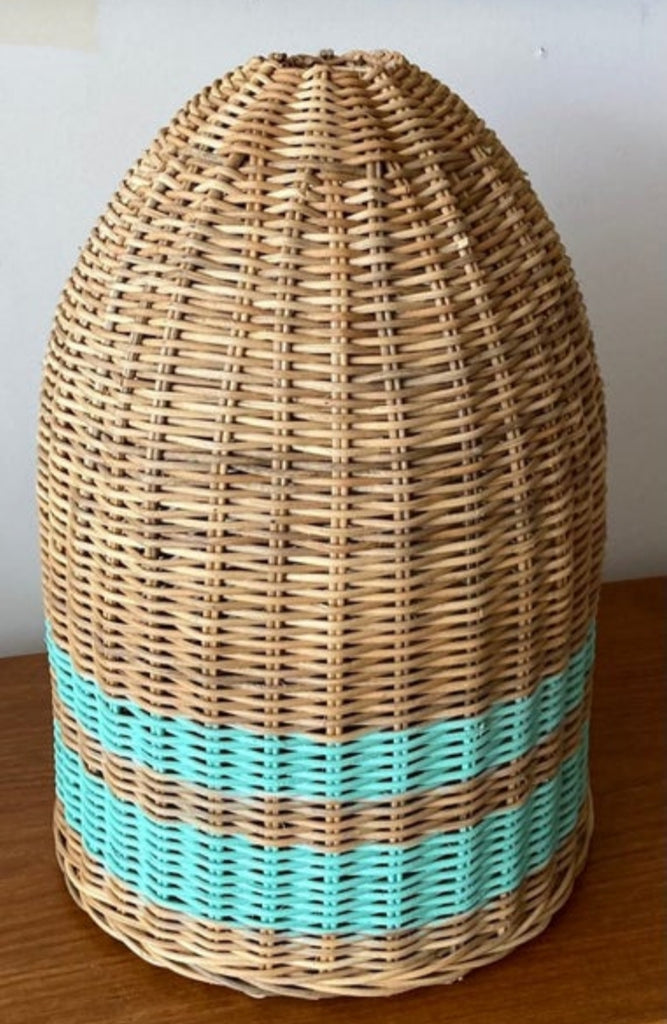 Large Vintage Cane Shade