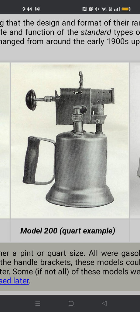 Vintage Butler Blow Torch Canada