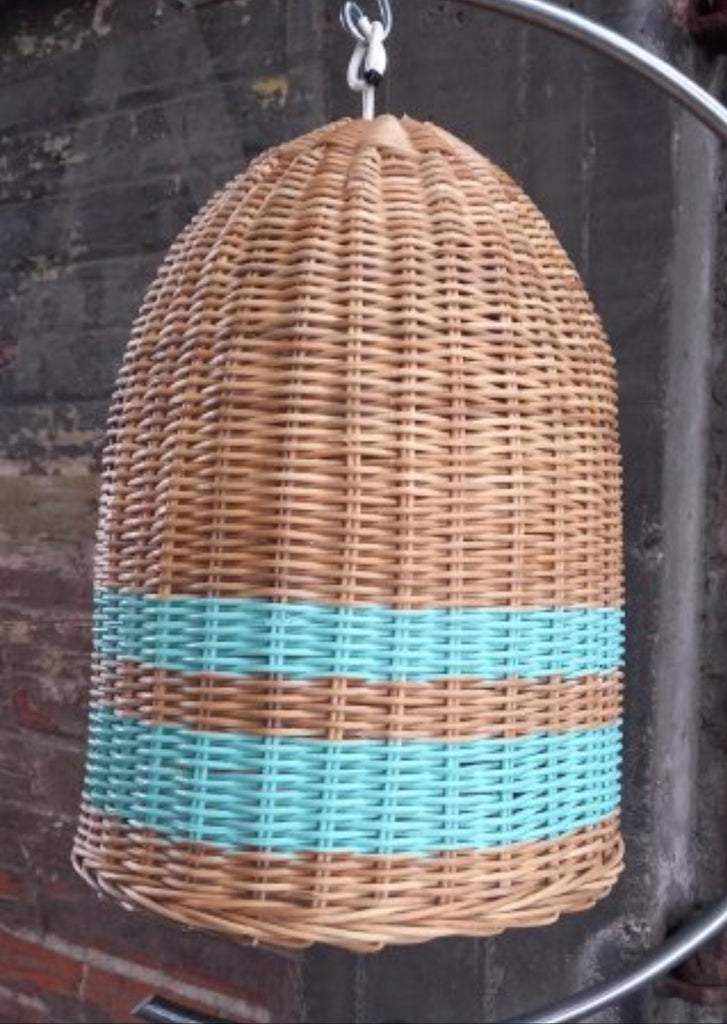 Large Vintage Cane Shade