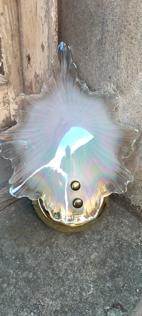 Wall Lights Carnival Glass Look     UWL