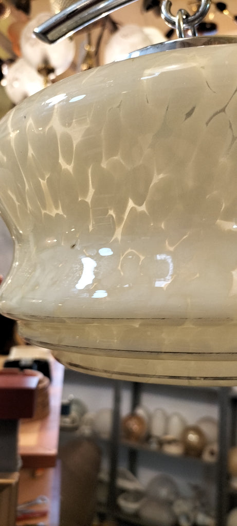Mottled Cream Art Deco    MCD4