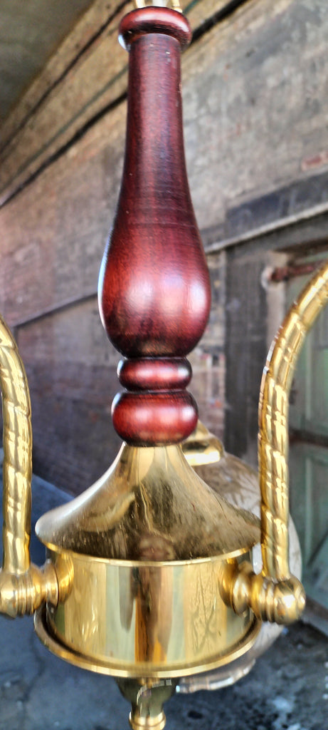 Three Arm 80's Chandelier EC1
