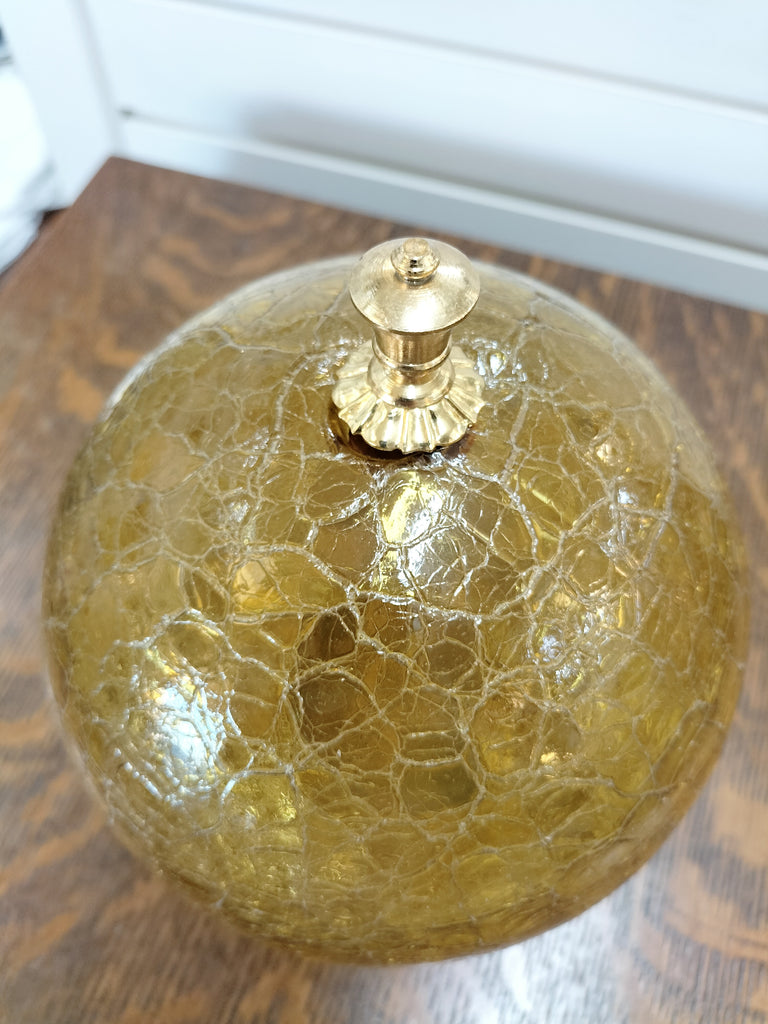 Crackle Glass Globe           CGG