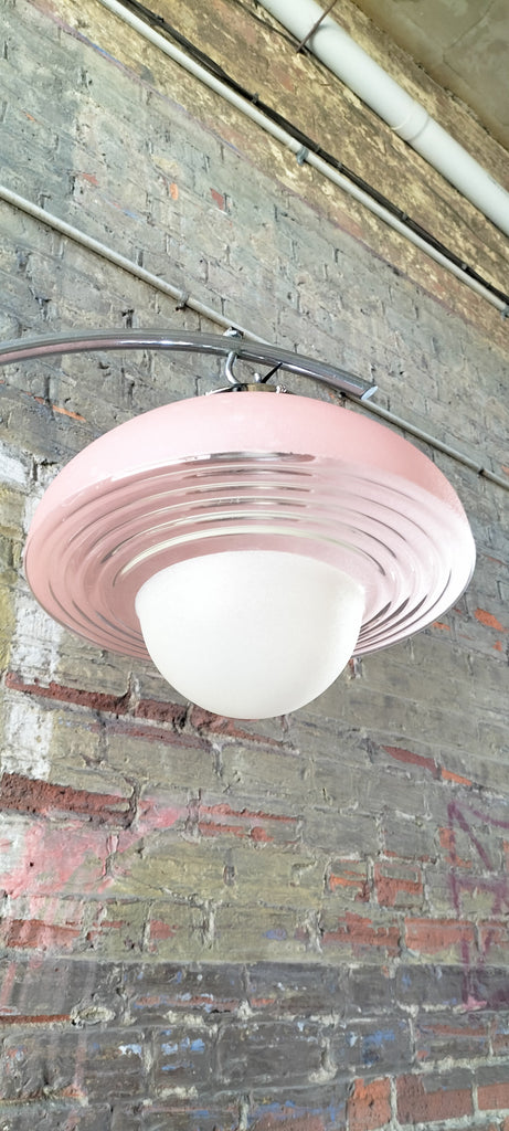 Large UFO  Pink/White    PW2