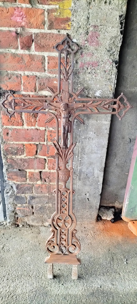 1880's large French Crucifix