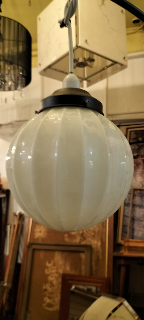 Uranium Glass Pendant Lightshade      UP8