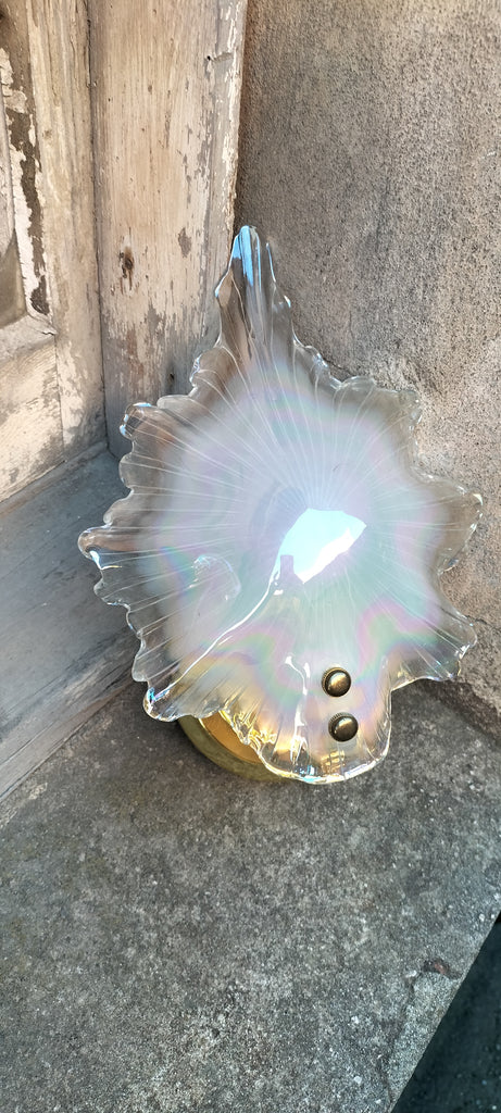 Wall Lights Carnival Glass Look     UWL
