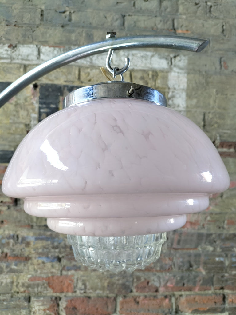 Pink Mottled Deco. PM7