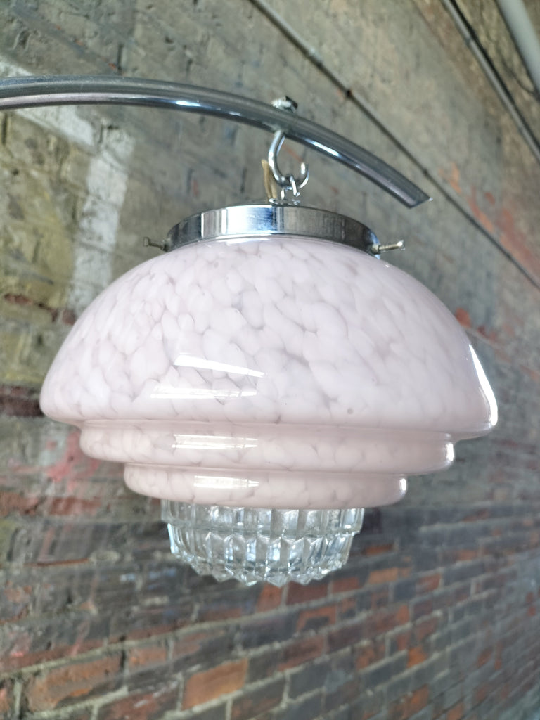 Pink Mottled Deco. PM7
